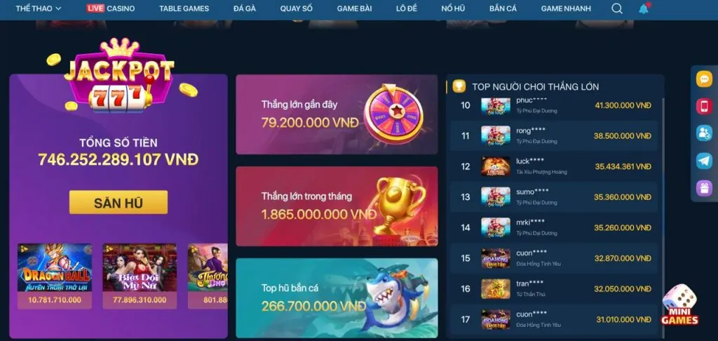 Hình ảnh các trò chơi đa dạng tại ip88 chính thức